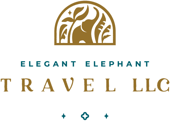 Elegant Elephant Travel Logo